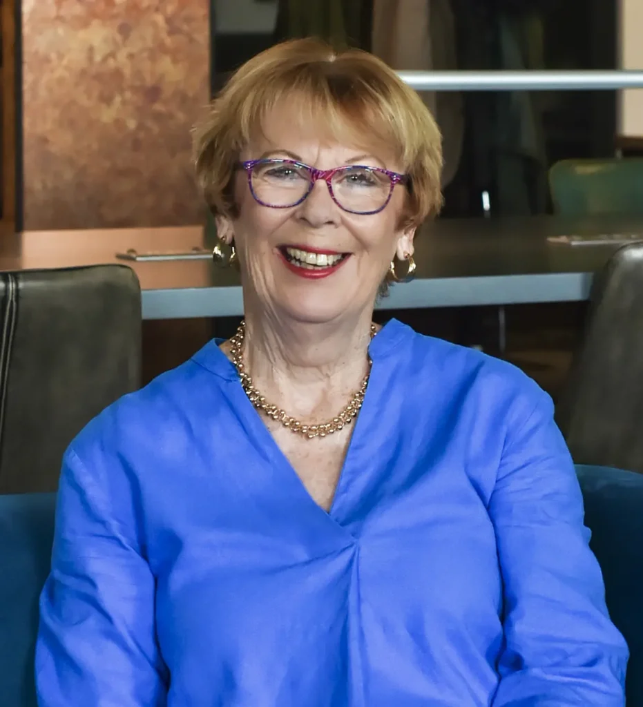 Anne WIlkinson Sat Smiling